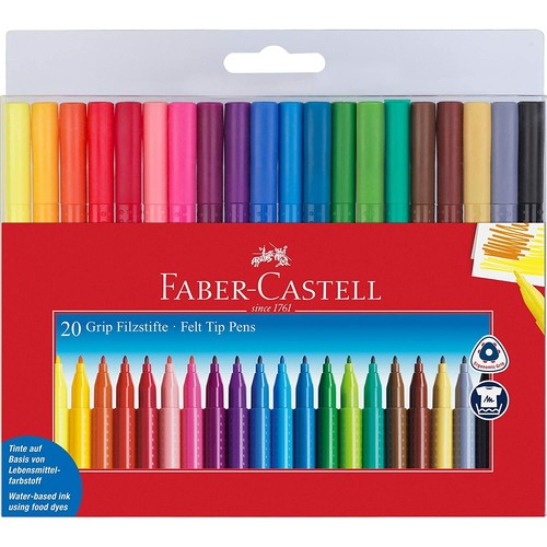 Crayons feutres faber - crayons, faber-castell
