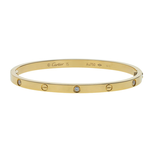 Cartier love small model - cartier, 18k