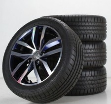 VW Golf 7 & R-Line Sportsvan Roues 17 Pouces Jantes Madrid Bleu 5G0601025DG