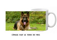 mug tasse céramique chien