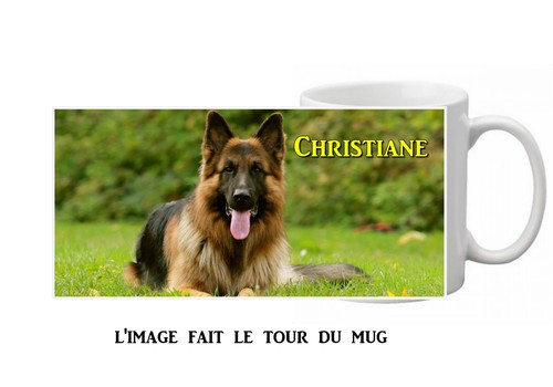 Mug tasse céramique chien - mug,