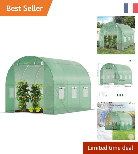Serre jardin tunnel - tunnel, 6m²