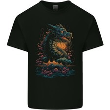 Un T-Shirt Enfant Dragon D'Eau