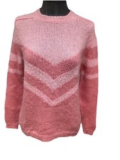 Superbe Pull Maille Rose