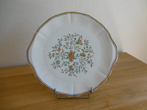 Plat faience gien decor - plat,