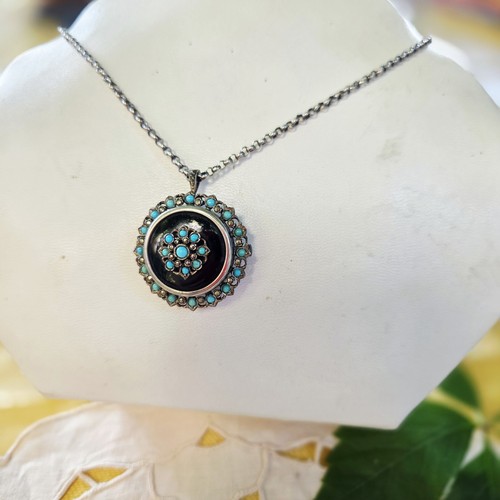 Pendentif broche ancien fin - pendentif-broche, (fin