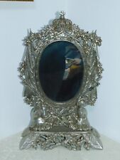 Mirror psyche deco cast iron well patriotic! Vintage