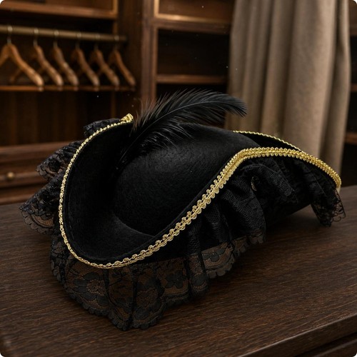 Chapeau pirate large - de, à