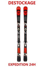 ski adulte occasion ROSSIGNOL "P_100" taille: 149 cm = 1 mètre 49 + fixations