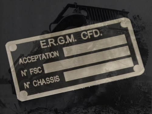 Plaque plaquette label alu - label,