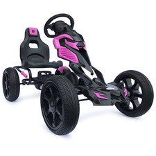 Grand Kart à Pédales Rose