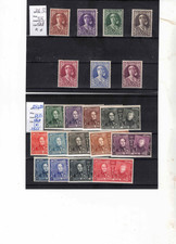 lot de timbres de Belgique neufs** et neuf* cote : 456,00 euros