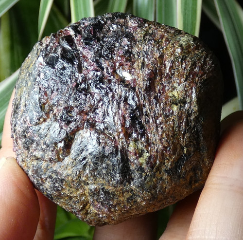 Grenat rhodolite massif - grenat,