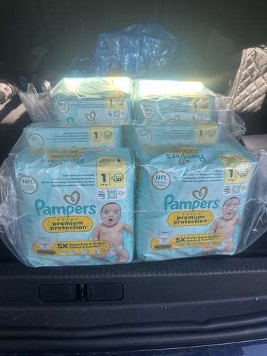 Lot 176 couches pampers - couches,