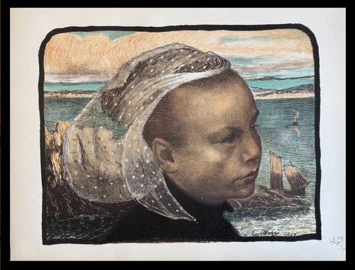 Emile auguste wery bretagne - ,