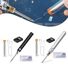 Fer à souder rechargeable USB portable sans fil 15W pour la maison à faire soi