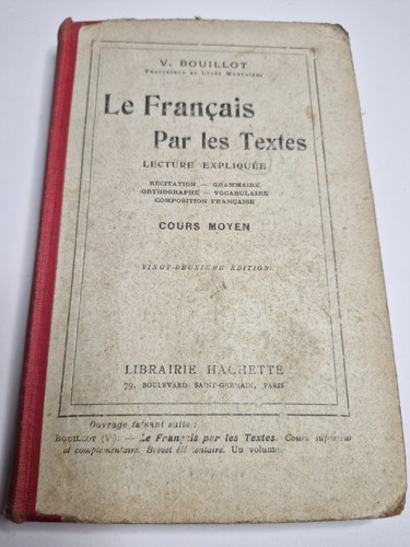 Livre ancien français - ancien,