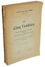 Henri de Malleray LES CINQ VENDEES 17930-1832 CHOUANNERIE CHOLET CHARETTE HOCHE