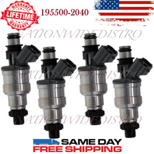4xOEM Denso Fuel Injectors for 90-95 Daihatsu Rocky Kia Sephia Mazda Protege 323