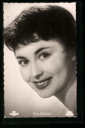Carte postale actrice - postale, l'actrice