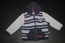 Sweat à capuche garçon cardigan pull taille 80 (12 mois) bleu (149)