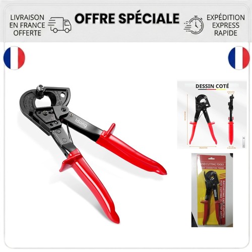 Coupe câble cliquet hs325a - coupe-câble,