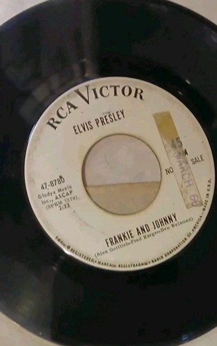 Elvis presley tours promo - presley, 45