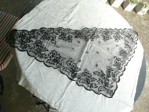 Mantille ancienne vintage - mantille,
