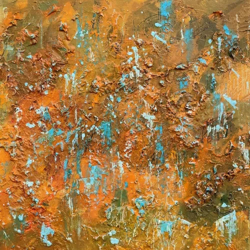 Impression peinture abstraite - impression,