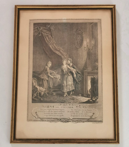 Gravure eau forte par - gravure, à