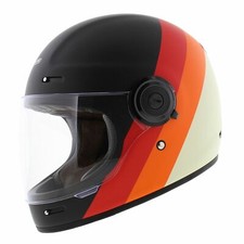 Casque moto intégral vintage