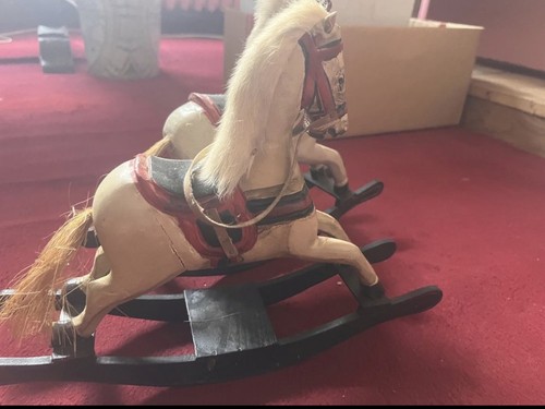 Cheval bascule ancien en - à,