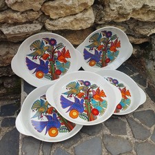 Lot De 5 Plats à œufs Ou A