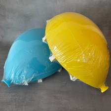 Lampe applique murale ballon Ikea Dromminge chambre d’enfant bleu ou jaune