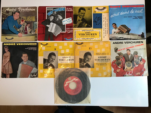 Lot disques vinyles 45t - 9,
