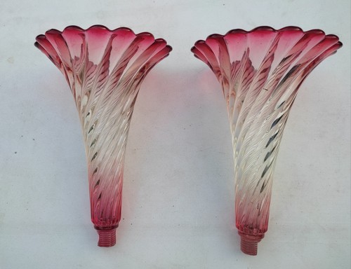 Ancienne tulipes vase - ancienne, de