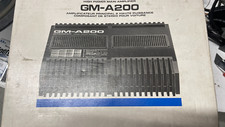 GMA200 Pioneer Amplifier vintage component Stéréo 150+150W-INbox