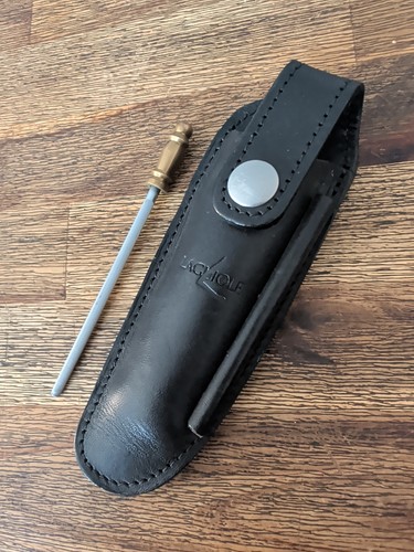 étui cuir noir forge - Étui, de