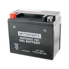 YTX12-BS GEL 12V 10AH MOTORPARTS GEL Ready to Use Motorcycle & Scooter Battery