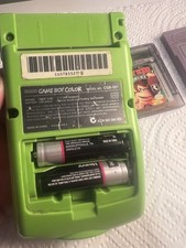 Game Boy Color with 2 Games Donkey Gong Kong Country  And Pokémon