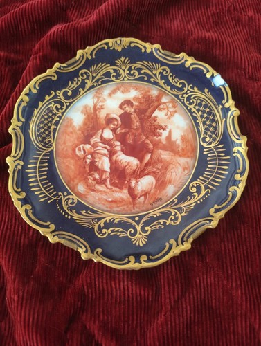 Assiette limoges 1900 - assiette,