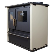 Cuisinière à bois avec