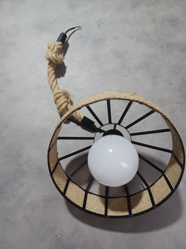 Suspension luminaire cage