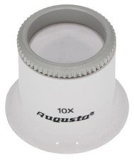 Loupe d'horloger blanche 10x