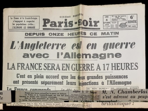 Vieux journal paris soir 4 - journal,