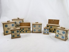 Lot de 8 pots cuisine anciens