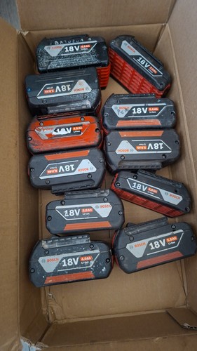 Batteries bosch 18v - batteries,