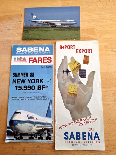 Sabena belgian world airlines - world,