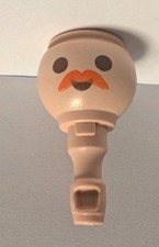 Playmobil tête moustache roux