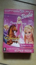 coffret 3 jeux barbie /pc...........................
